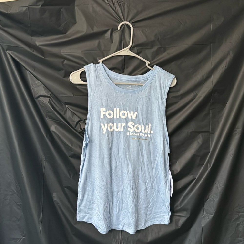 Spiritual Gangster Tank Top “Follow your soul, it knows the way”